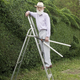 Illustration for article titled Retired man sculpts hedge into a 100-foot-long dragon